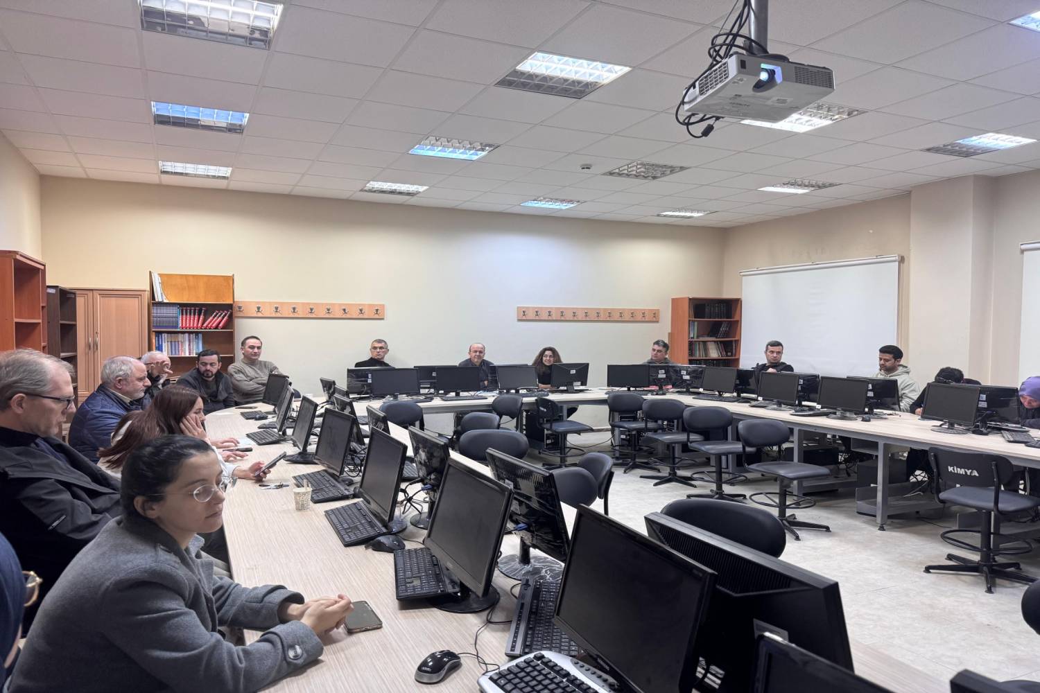 Bölümümüzün ders programı ve dönem planlamalarını birlikte değerlendirdik.